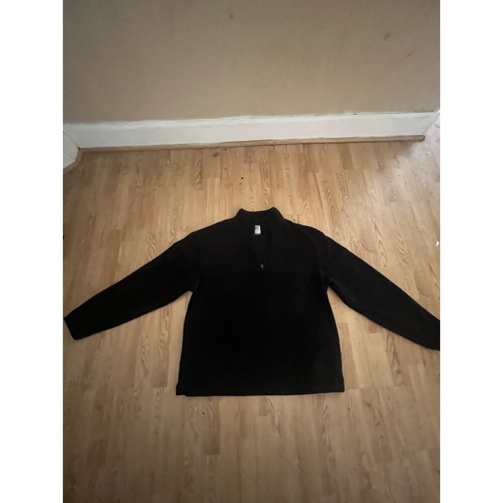 Vintage Russell Pullover Sweater Mens L Dri-Power Half Zip Fleece Athletic Y2K